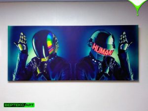 Постер на холсте Daft Punk